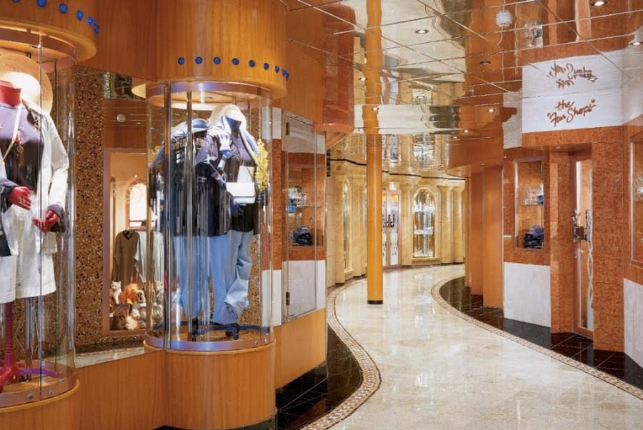 Boulevard de tiendas