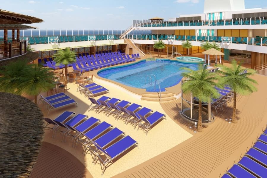 Zona de Piscinas Lido