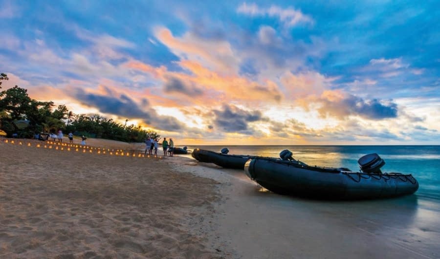 Excursion en Zodiacs